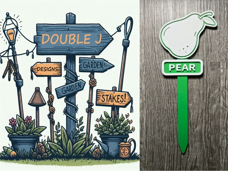 PEAR - Garden Stake