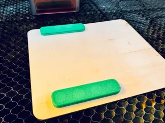 Low Profile Laser Honeycomb Magnet Hold Down