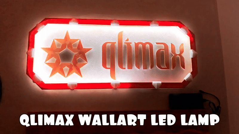 Qlimax Wallart LED Lamp