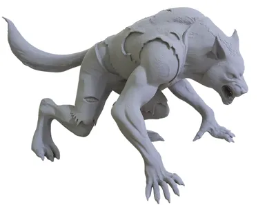 Werewolf/Lycanthrope for painting