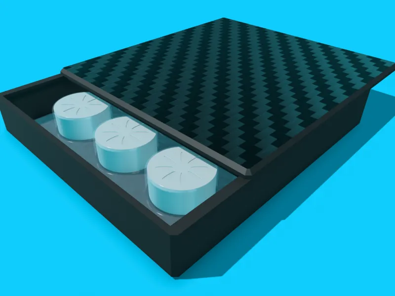 Neuro Gum Sliding Case + Loose Gum Insert