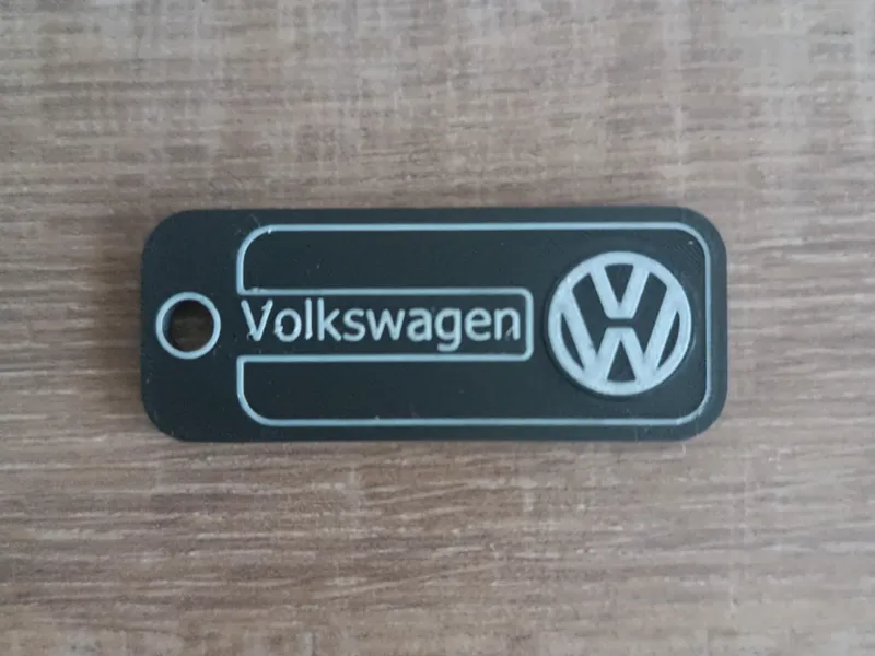 Volkswagen key tag