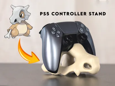 PS5 controller holder Pokemon Cubone