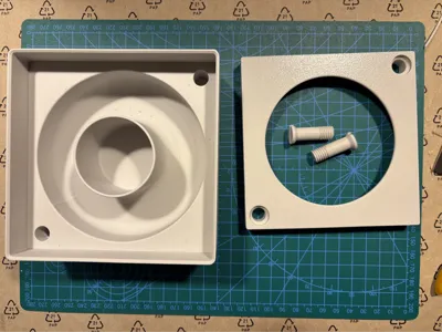 PTFE tube holder for Gridfinity