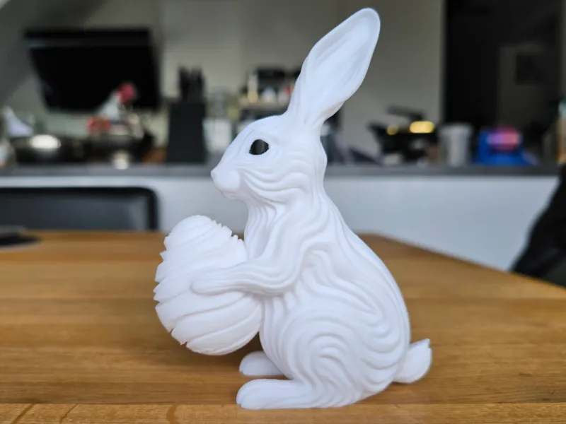 Skulpturaler Osterhase | Modernes Design | Easter
