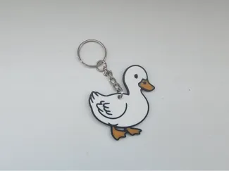 Duck keychain