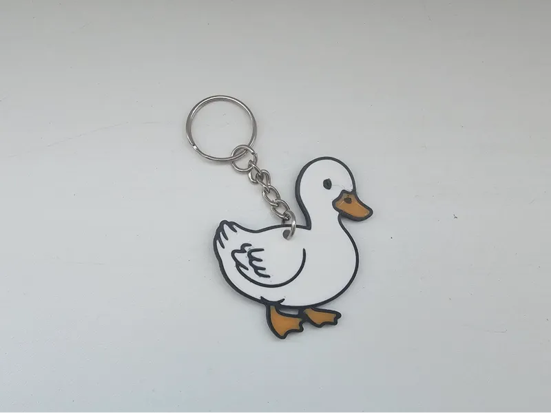 Duck keychain