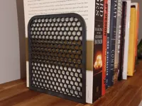 Serre-livres motif nid d'abeille — photo 2