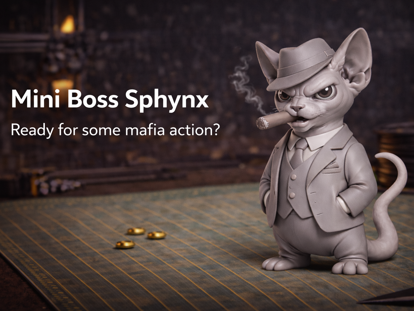 Mini Boss Animaux – Dossier : SPHYNX
