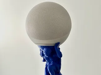 Hercules Holding Echo- 3D PrintedStand-AmazonEcho4