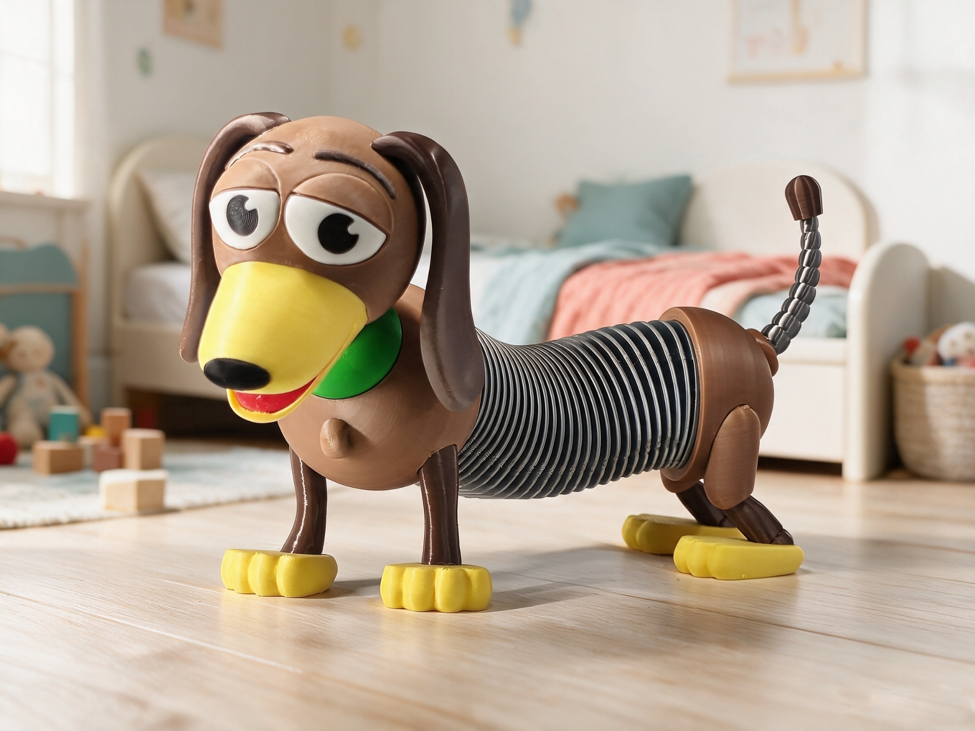 【No AMS】玩具总动员弹簧狗（Slinky Dog）Toy Story 3D model
