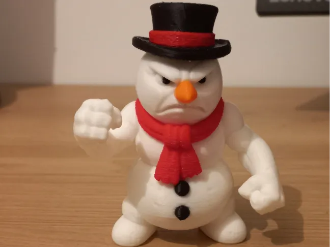 Der wütende Schneemann