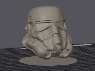 Storm trooper helmet