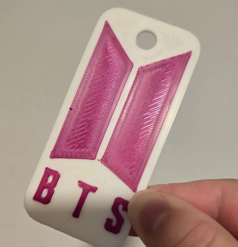 BTS Door Keychain