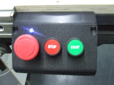 3-hole control box push button panel