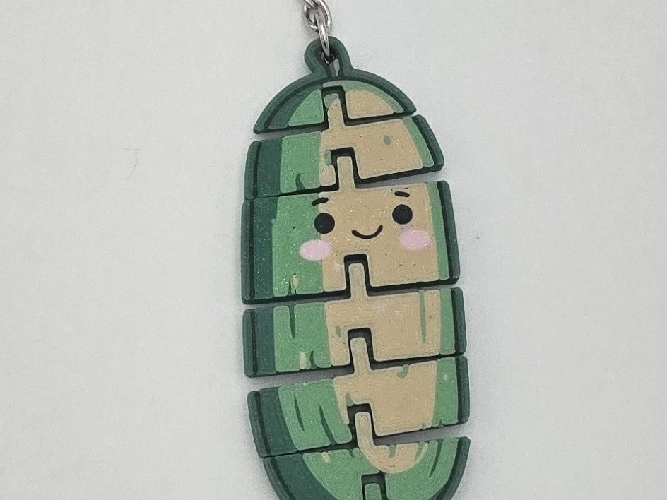 Flexi Pickle Keychain