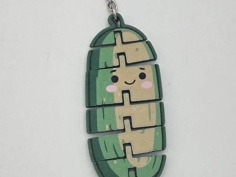 Flexi Pickle Keychain