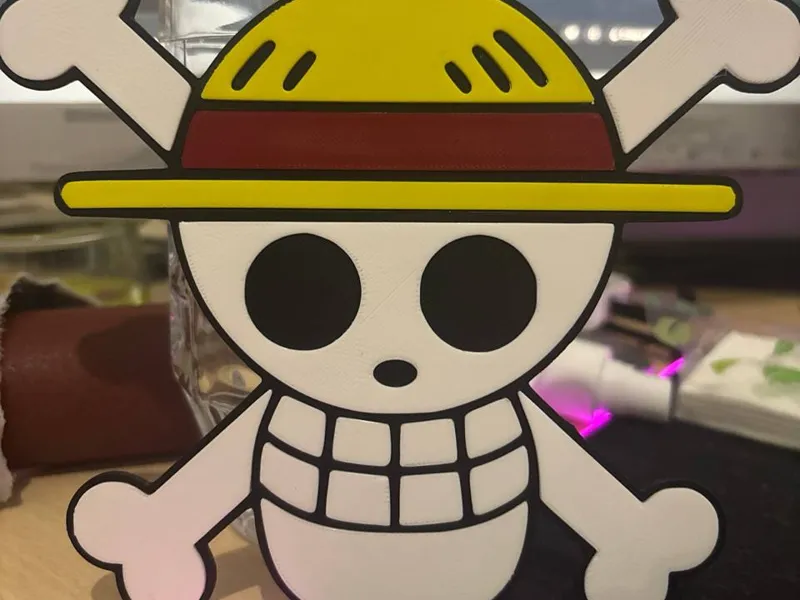 One Piece Jolly Roger Mugiwara. Multi-part, no AMS