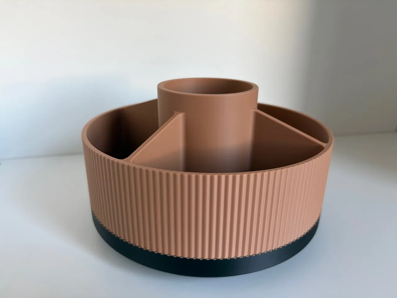 Rotating Desk Organizer | Modern Pencil Holder view 3