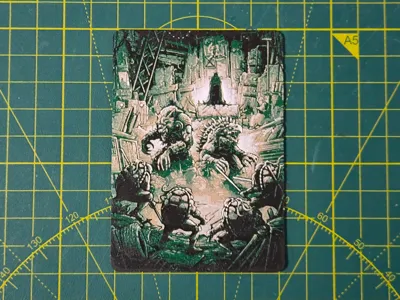 MTG Commander Deck Box inlay TMNT HueForge