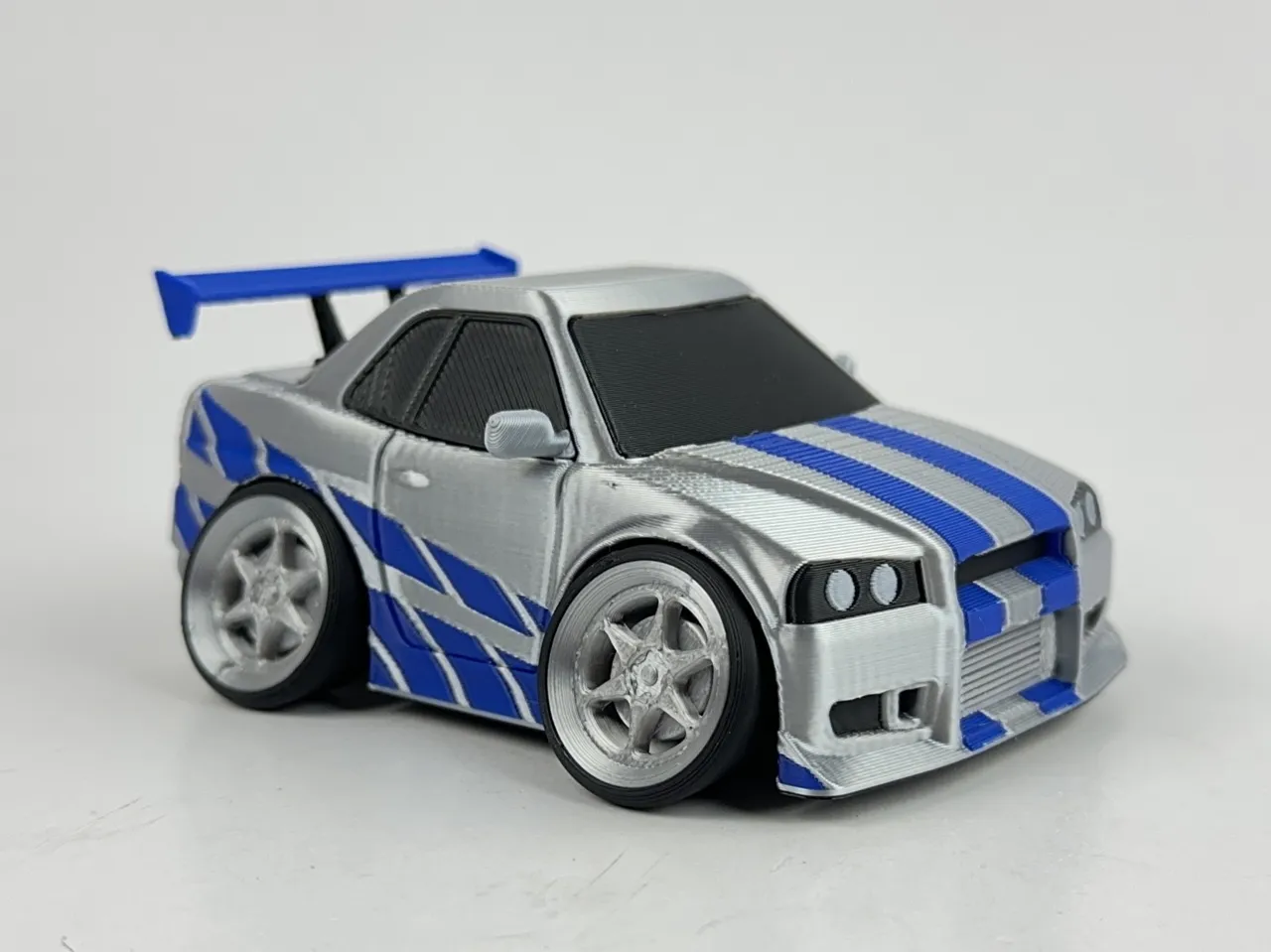 Tooned NISSAN Skyline R34 GTR view 2