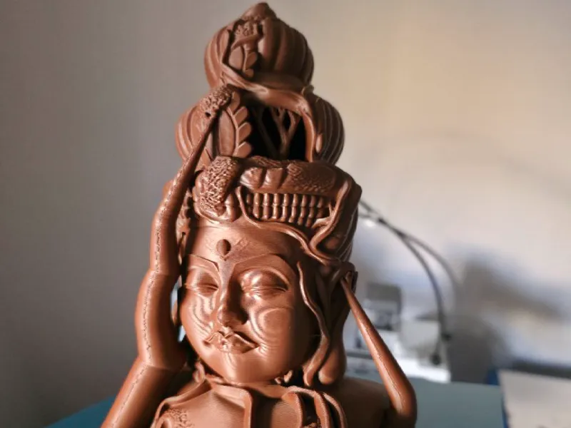 Testa Buddha Acquario