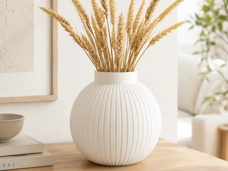 Japandi Kugelvase – Nordic Deko-Vase