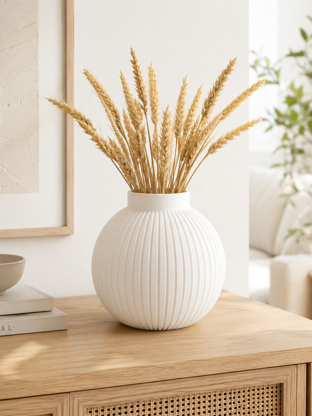 Japandi Kugelvase – Nordic Deko-Vase