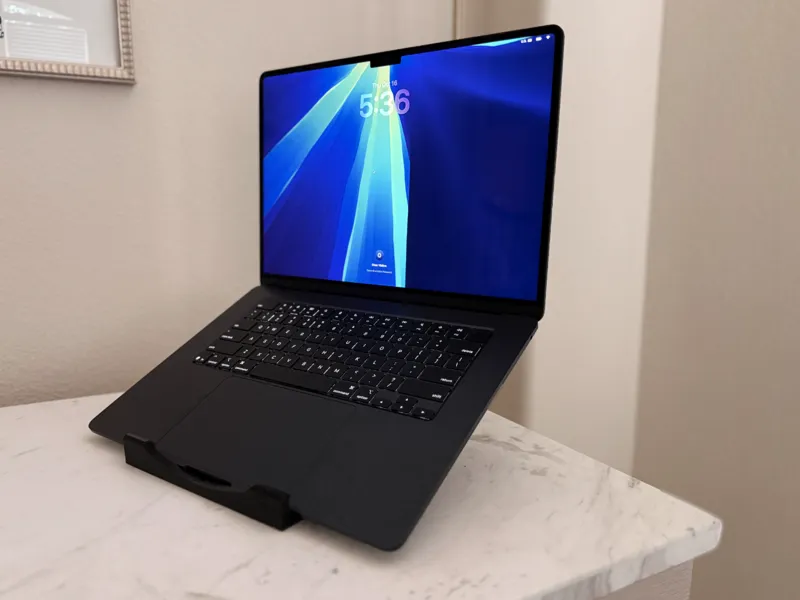 Sleek Floating Laptop Stand