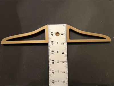 T-square adapter for Straight Edge Ruler