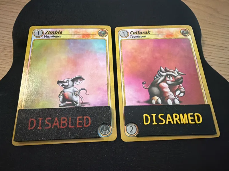 Elemental Creatures TCG marker 3Color