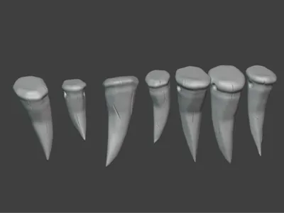 Nidalee Cosplay Necklace & Waist Teeth Kit
