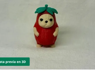perrito de fresa