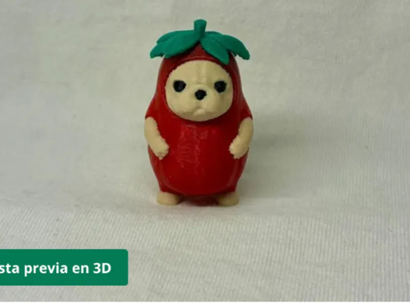 perrito de fresa