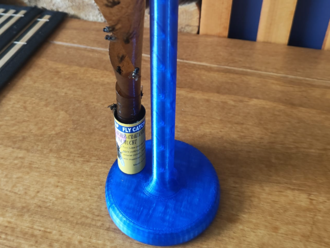 Portable Fly Paper Stand No Ceiling Hooks Required
