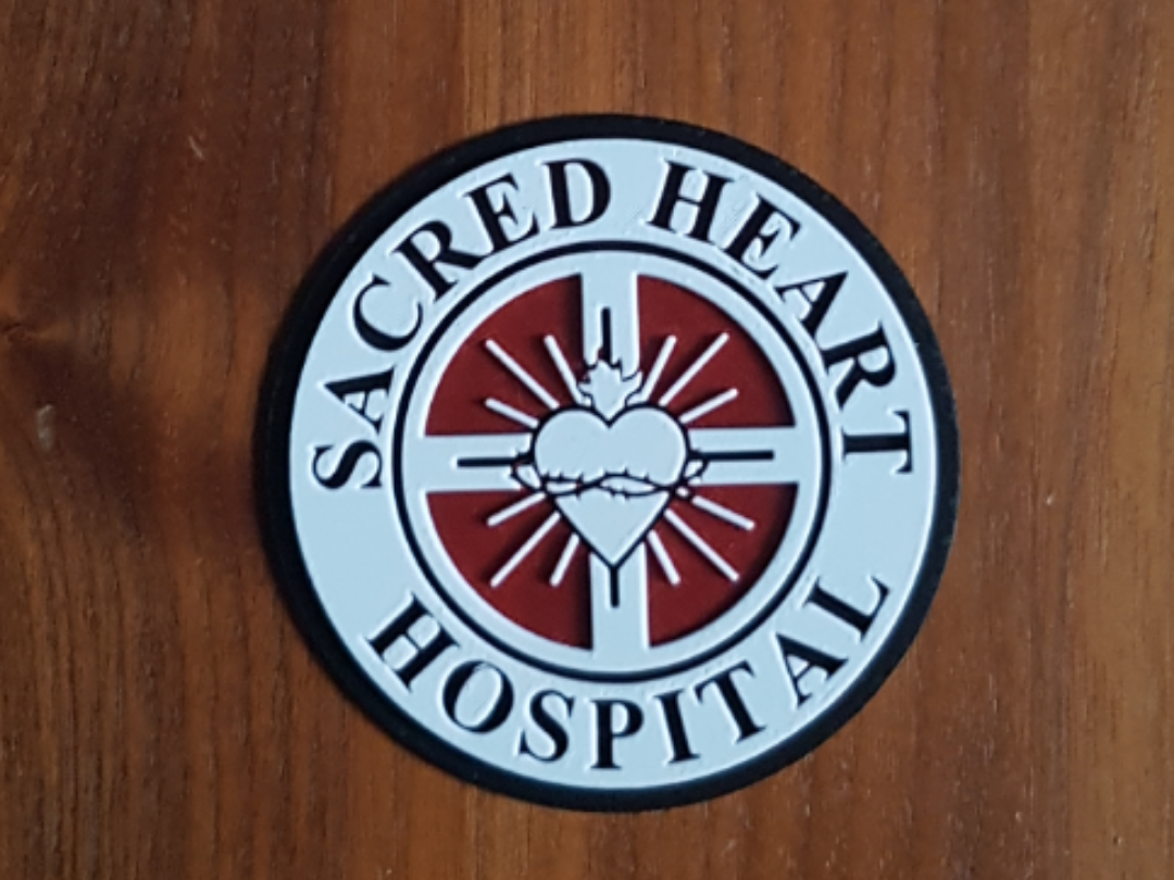 Scrubs Sacred Heart Coaster/Keychain