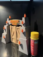 300% XL, 0.6mm nozzle, Fuzzy Towers, 0.3mm layer, 5% infill