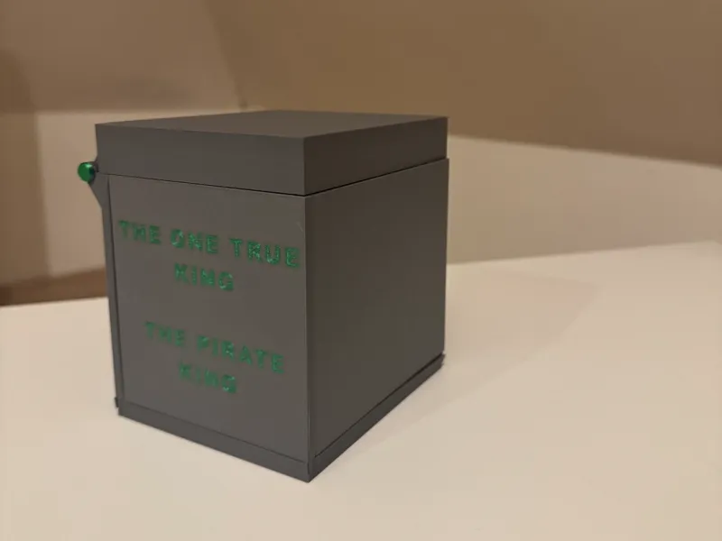 KING Storage FULL 3D PRINT BOX SEPARATE PIECES!!!!
