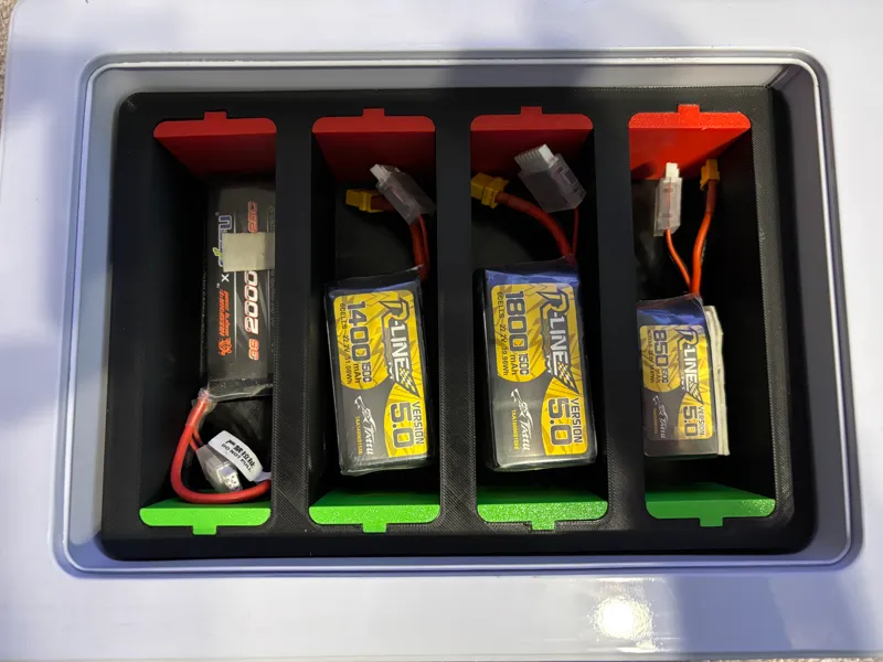 6S Bat-Safe Battery Holder Insert