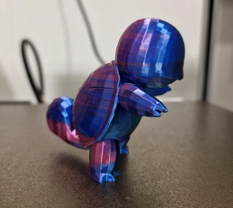 Squirtle low poly version Dannasis