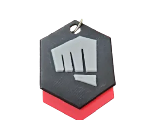 Riot Gunbuddy Keychain