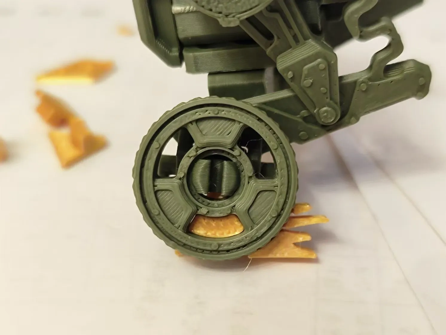 Miniatura 8 do modelo 3D 巷战型重步兵机甲_A19_模块战争2030