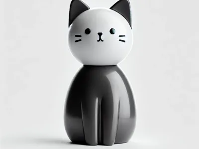 Standing cat Figure 