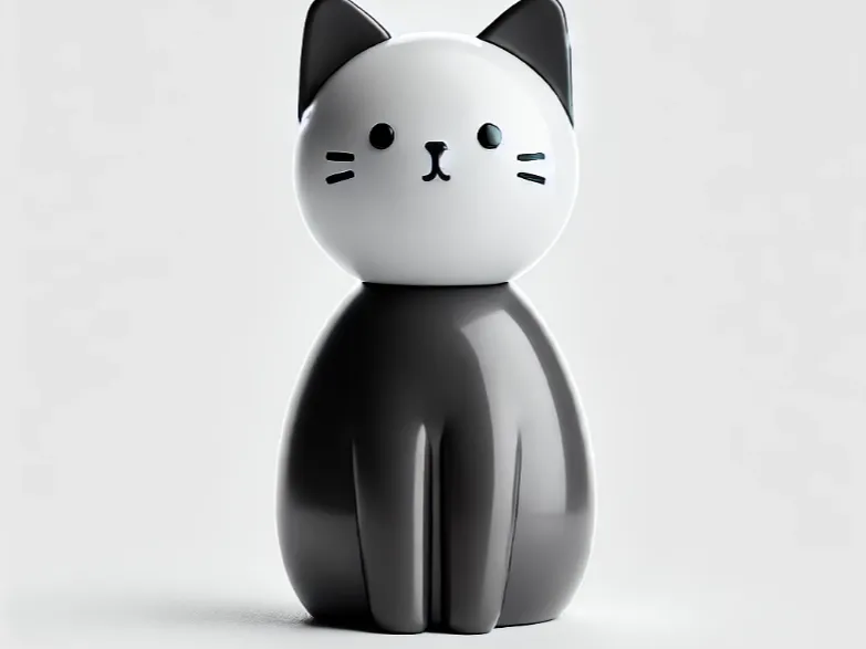 Standing cat Figure 