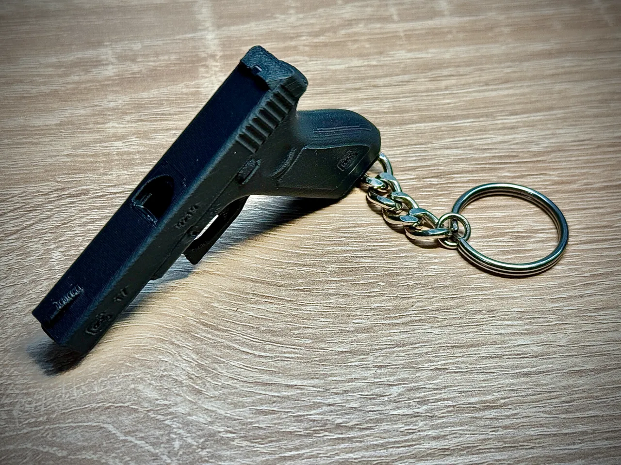 Glock 17 Whistle Keychain view 4