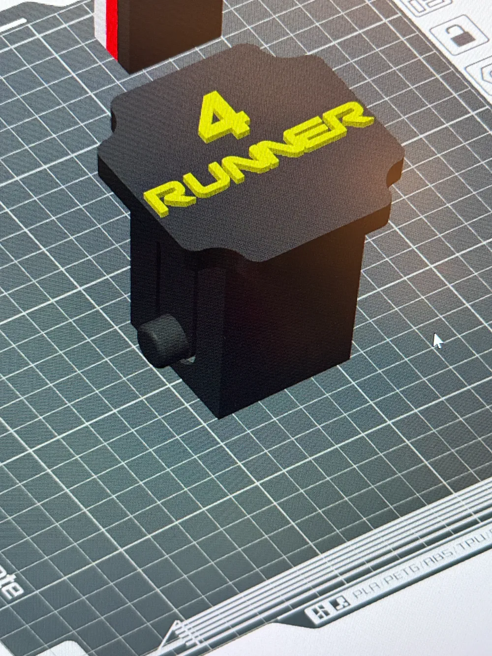 4 RUNNER HITCH INSERT WITH LOCKING TABS by colbymh5MakerWorld: Download ...