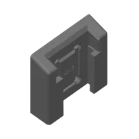 0.2mm layer All straight mounts with battery retaining clips