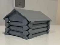 Log Cabin Single Color (works on A1 mini)