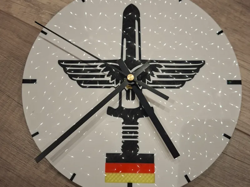 Uhr mit Heeresfliegerabzeichen Bundeswehr Militär