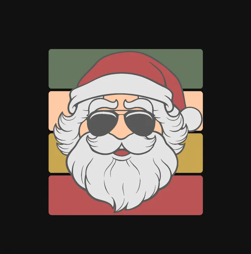 Santa Claus multicolor